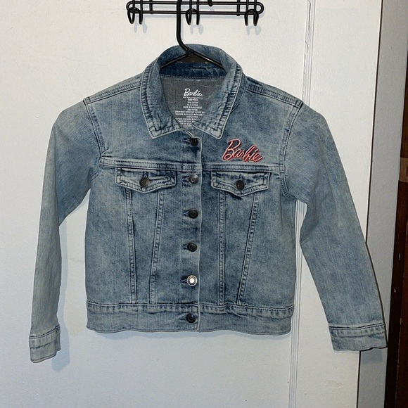 Barbie Jean denim jacket with Girl Revolution - Picture 4 of 9